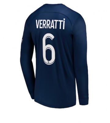 Paris Saint-Germain Marco Verratti #6 Hjemmedrakt 2022-23 Langermet